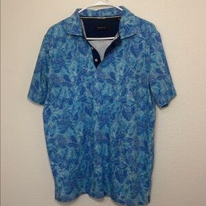 Bugatchi Men's Polo Shirt Large. B127